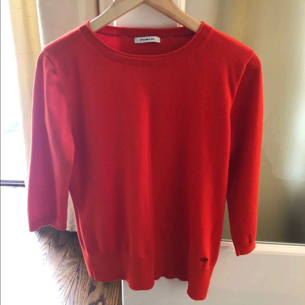 PUBLIC cotton sweater